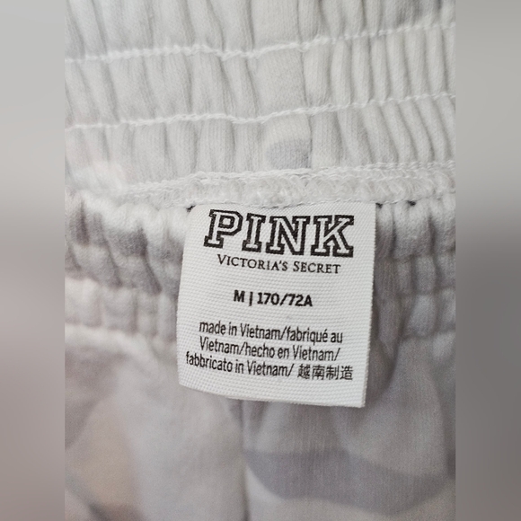 Pink gray camouflage joggers. - Picture 4 of 6